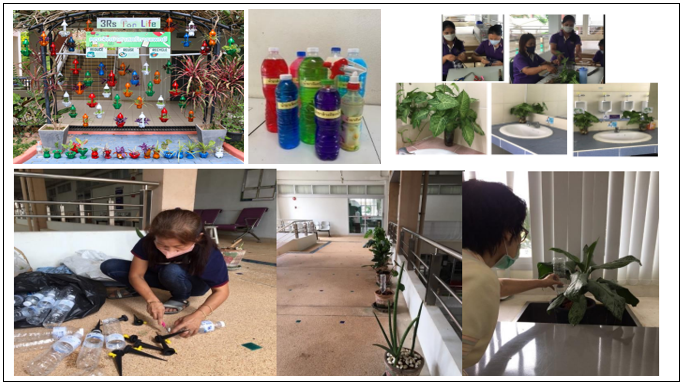 Fig. 9   The total amount of waste at University of Phayao is recyclable.