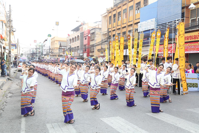 Cultural activities on campus (University of Phayao, Thailand)