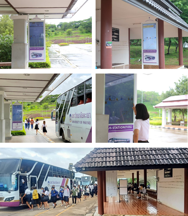 Shuttle Services – Bus Timetable (University of Phayao, Thailand)
