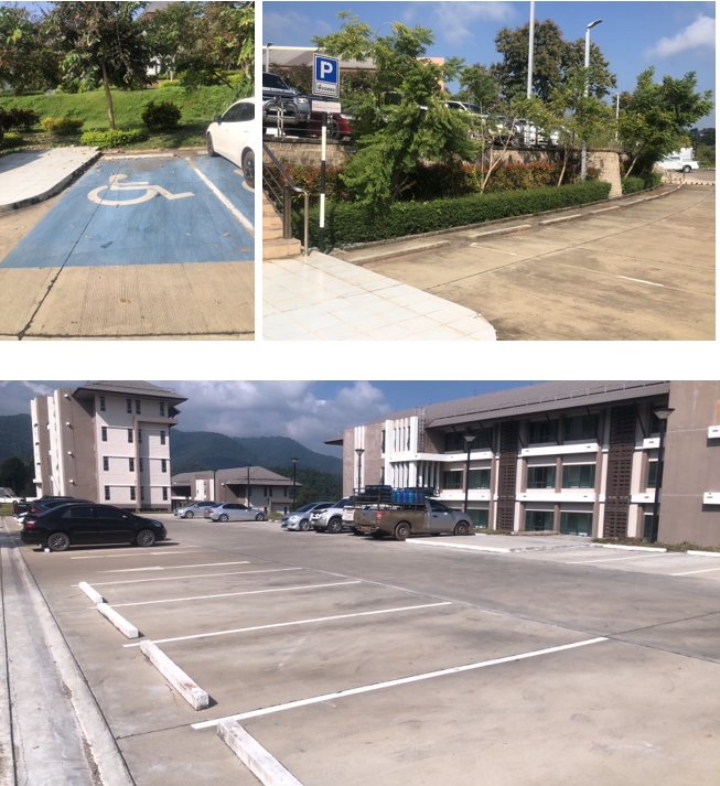 Ratio of Parking Area to Total Campus Area