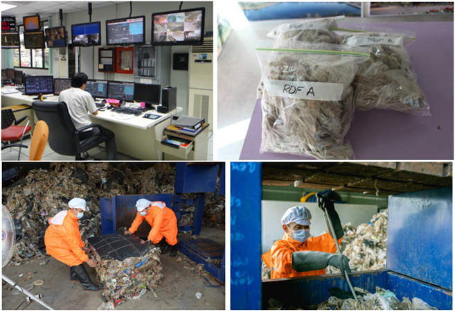 Fig. 4   Utilization of waste fuel to generate electricity