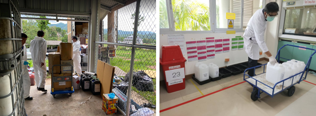 Toxic Waste Treatment (University of Phayao, Thailand)