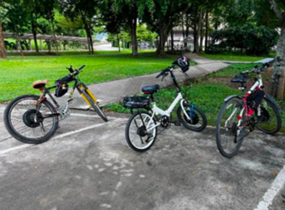 Bicycle on campus