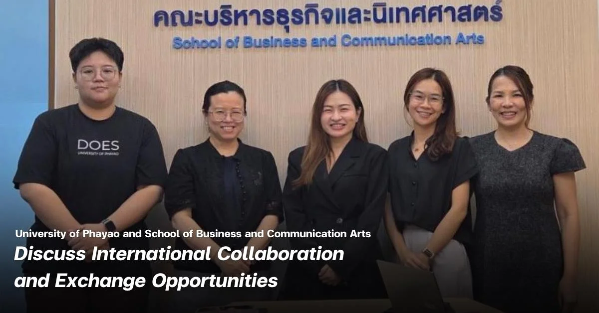 University of Phayao and BCA Discuss International Collaboration and Exchange Opportunities
