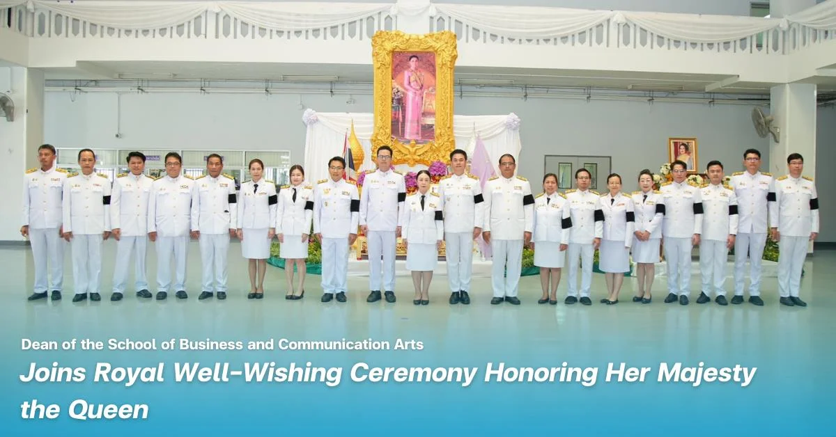 Dean of the School of Business and Communication Arts Joins Royal Well-Wishing Ceremony Honoring Her Majesty the Queen